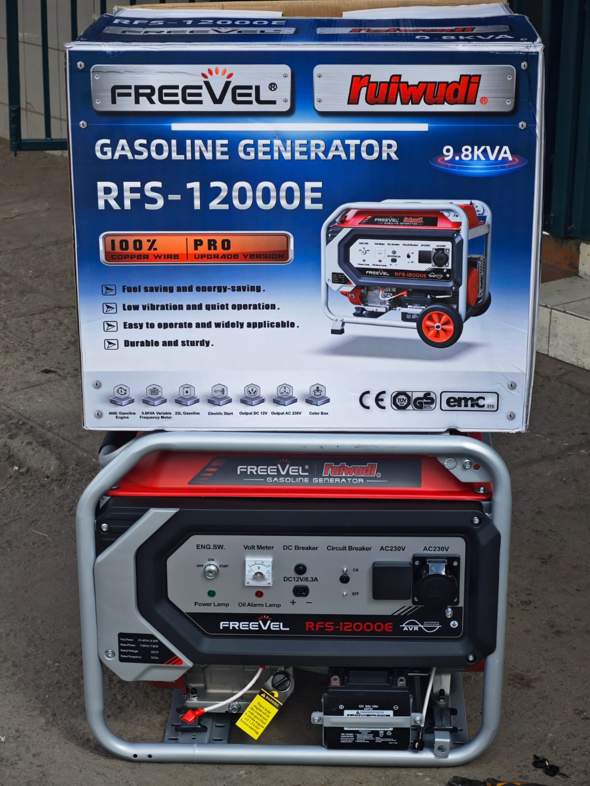 Maxmech RFS-5200E Gasoline Generator