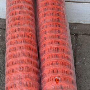 Plastic safety fence